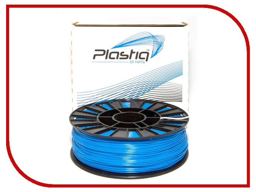 

Аксессуар Plastiq PLA-пластик 1.75mm 900гр Light Blue