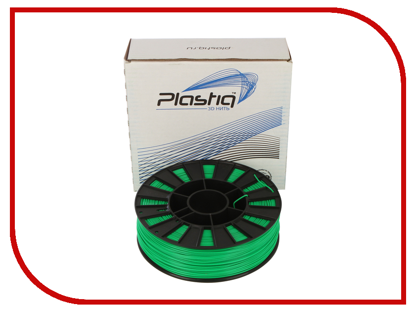 фото Аксессуар Plastiq PLA-пластик 1.75mm 900гр Green