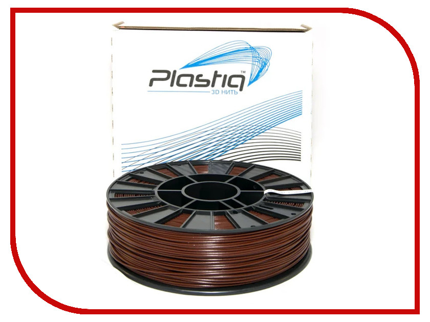 фото Аксессуар Plastiq PLA-пластик 1.75mm 900гр Brown