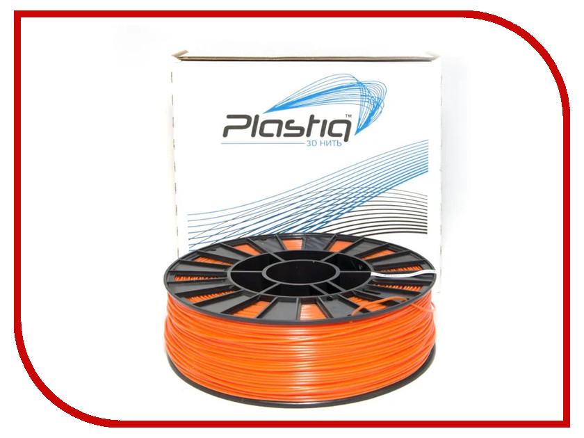 фото Аксессуар Plastiq PLA-пластик 1.75mm 900гр Orange