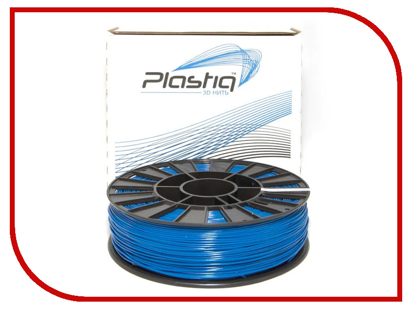 

Аксессуар Plastiq PLA-пластик 1.75mm 900гр Blue