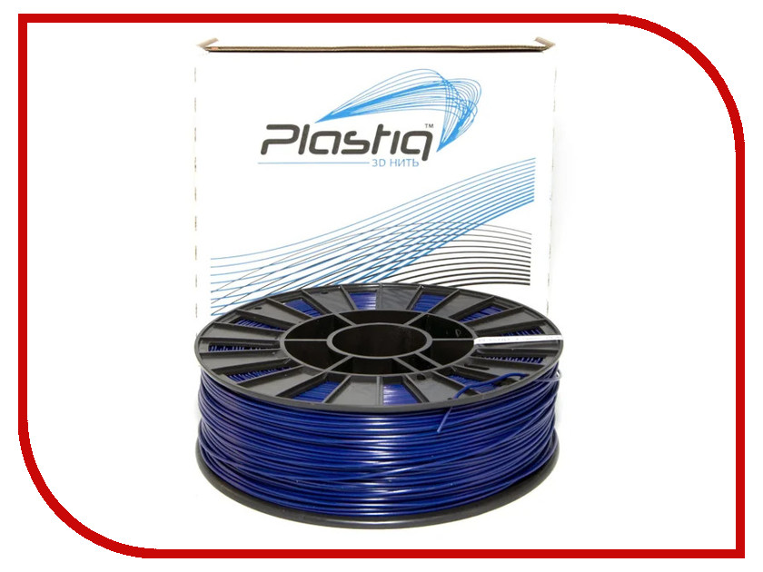 фото Аксессуар Plastiq PLA-пластик 1.75mm 900гр Dark Blue