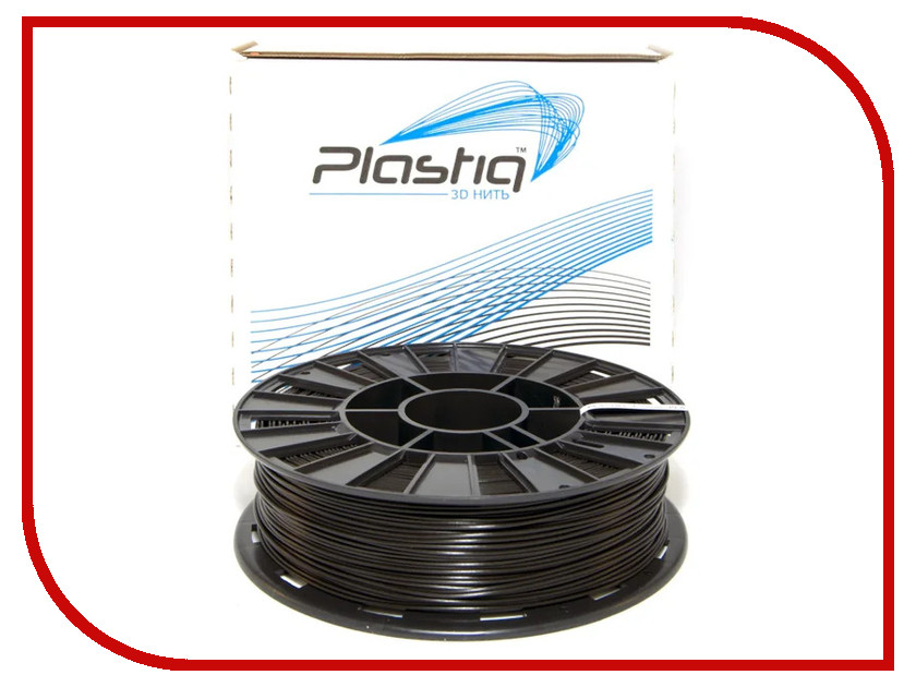 фото Аксессуар Plastiq PLA-пластик 1.75mm 900гр Black