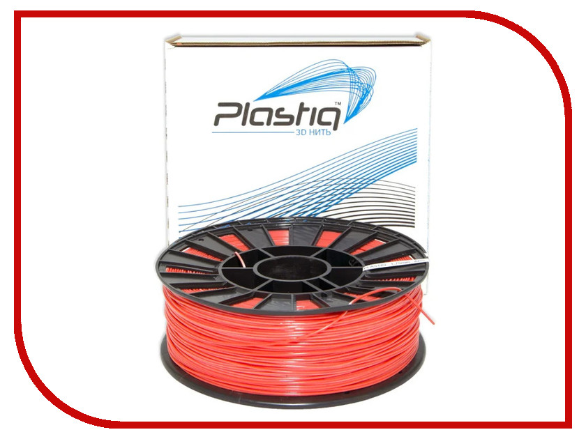 фото Аксессуар Plastiq ABS-пластик 1.75mm 800гр Red