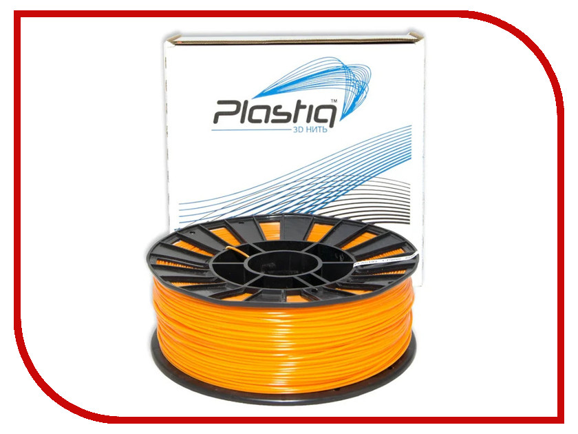 фото Аксессуар Plastiq ABS-пластик 1.75mm 800гр Orange