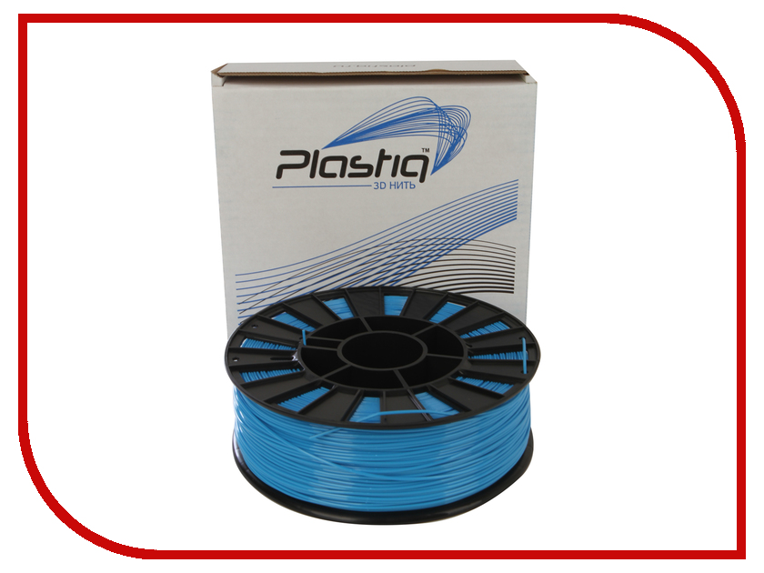 фото Аксессуар Plastiq PETG-пластик 1.75mm 900гр Light Blue