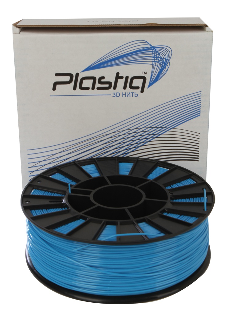 фото Аксессуар Plastiq PETG-пластик 1.75mm 900гр Light Blue