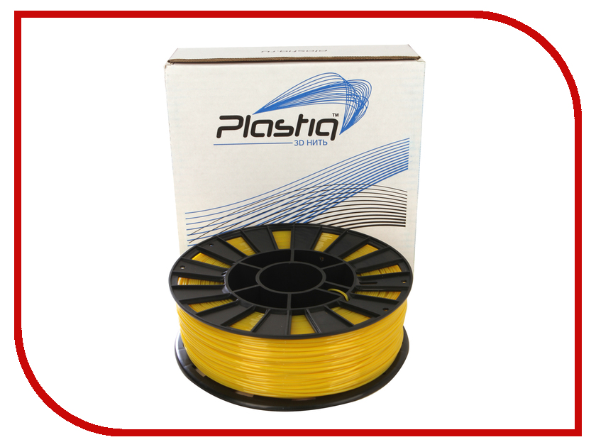 фото Аксессуар Plastiq PETG-пластик 1.75mm 900гр Yellow