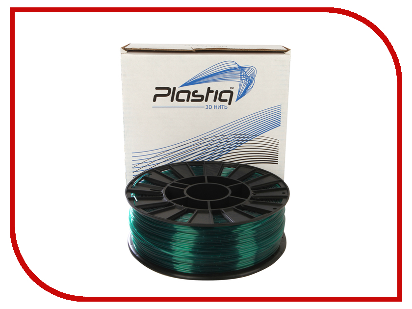 фото Аксессуар Plastiq PETG-пластик 1.75mm 900гр Green