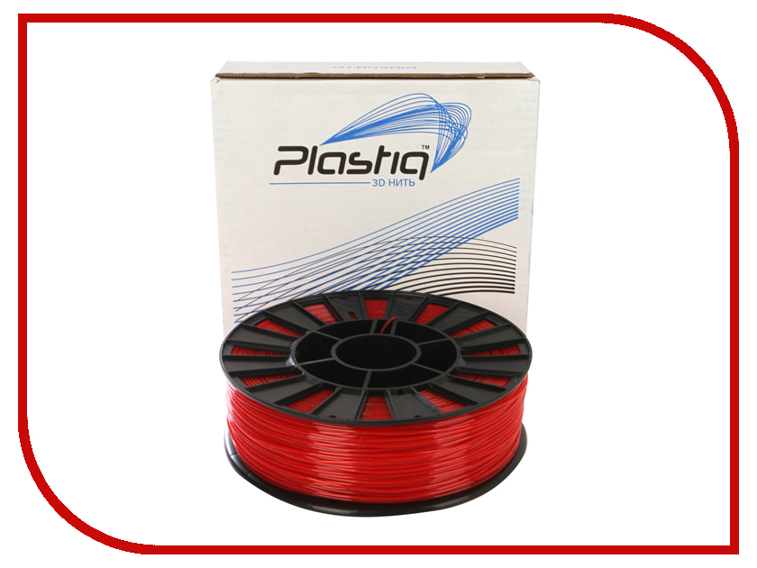 фото Аксессуар Plastiq PETG-пластик 1.75mm 900гр Red