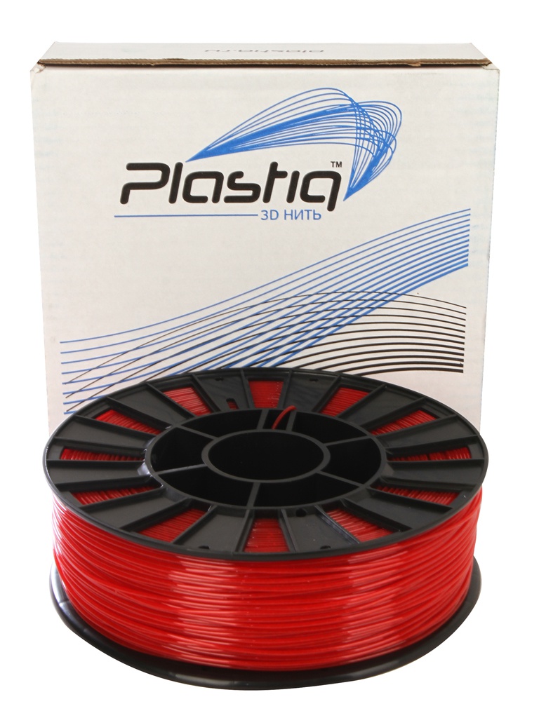 Аксессуар Plastiq PETG-пластик 1.75mm 900гр Red за 1240.00 руб.