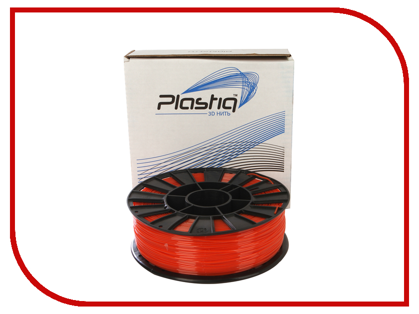 фото Аксессуар Plastiq PETG-пластик 1.75mm 900гр Orange