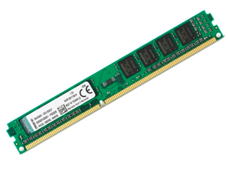 

Модуль памяти Kingston VLP DDR4 DIMM 2400MHz PC4-19200 CL17 - 8Gb KVR24N17S8L/8, KVR24N17S8L/8