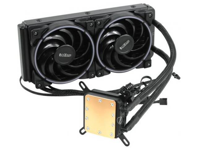 

Водяное охлаждение PCcooler GI-AH240C Corona RGB, GI-AH240C Corona RGB