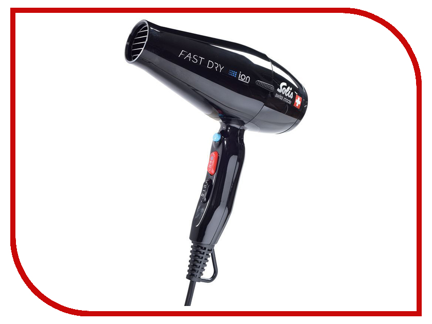 

Фен Solis FastDry Black, FastDry