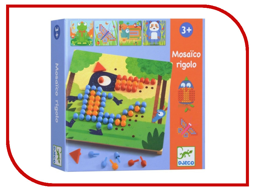 

Настольная игра Djeco Мозаика Риголо 08136, 08136