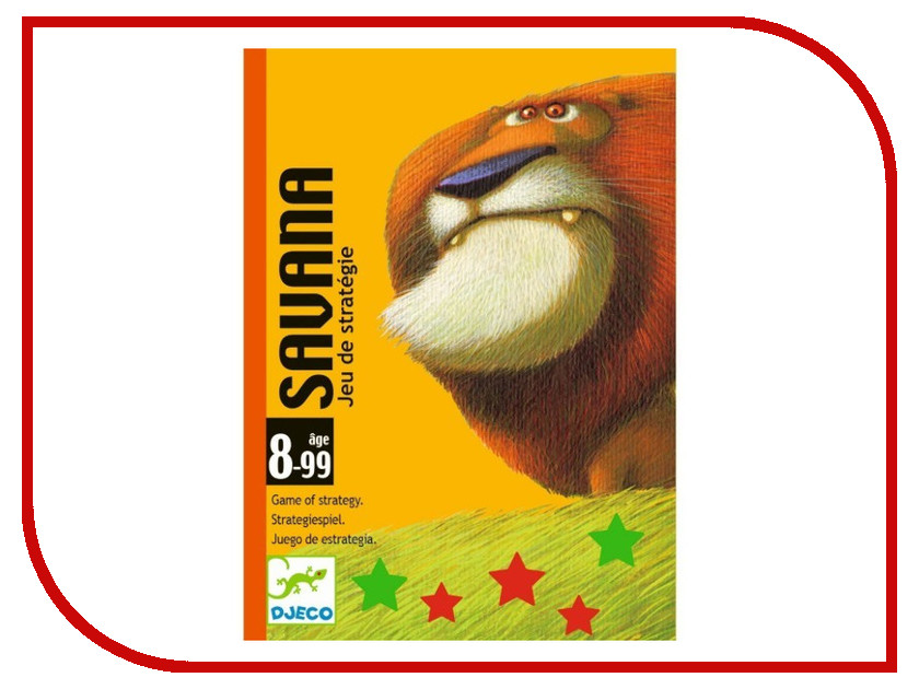 

Настольная игра Djeco Саванна 05110, 05110