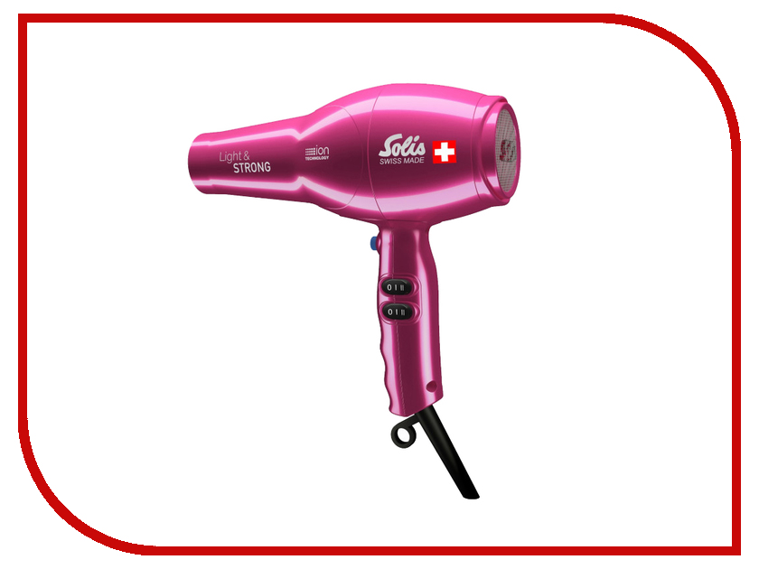 

Фен Solis Light & Strong Pink, Light