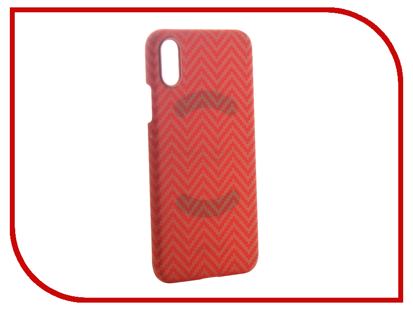 

Аксессуар Чехол Pitaka для APPLE iPhone XS Case Red-Orange KI8007XS, KI8007XS