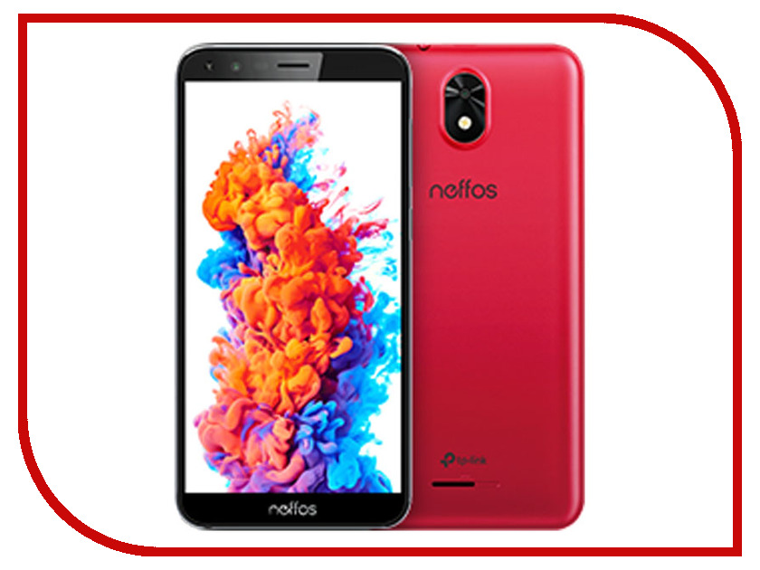 фото Сотовый телефон Neffos C5 Plus 16Gb Red TP7031A82RU