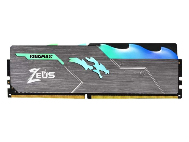 фото Модуль памяти Kingmax Zeus Dragon RGB DDR4 DIMM 2666MHz PC4-21300 CL17 - 8Gb KM-LD4-2666-8GRS