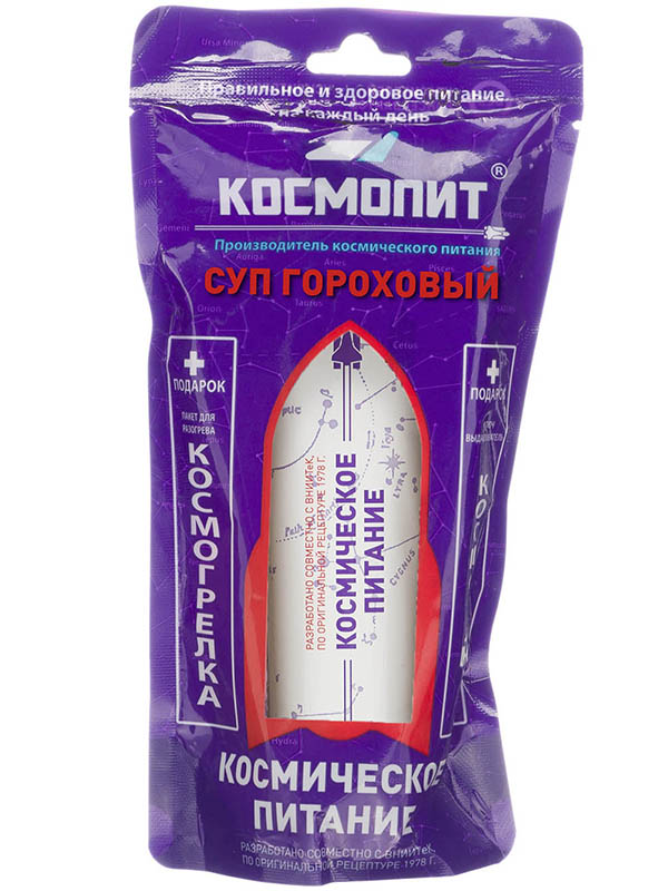 

Сухой паек Космопит Суп гороховый 165г ГПШ2102, ГПШ2102