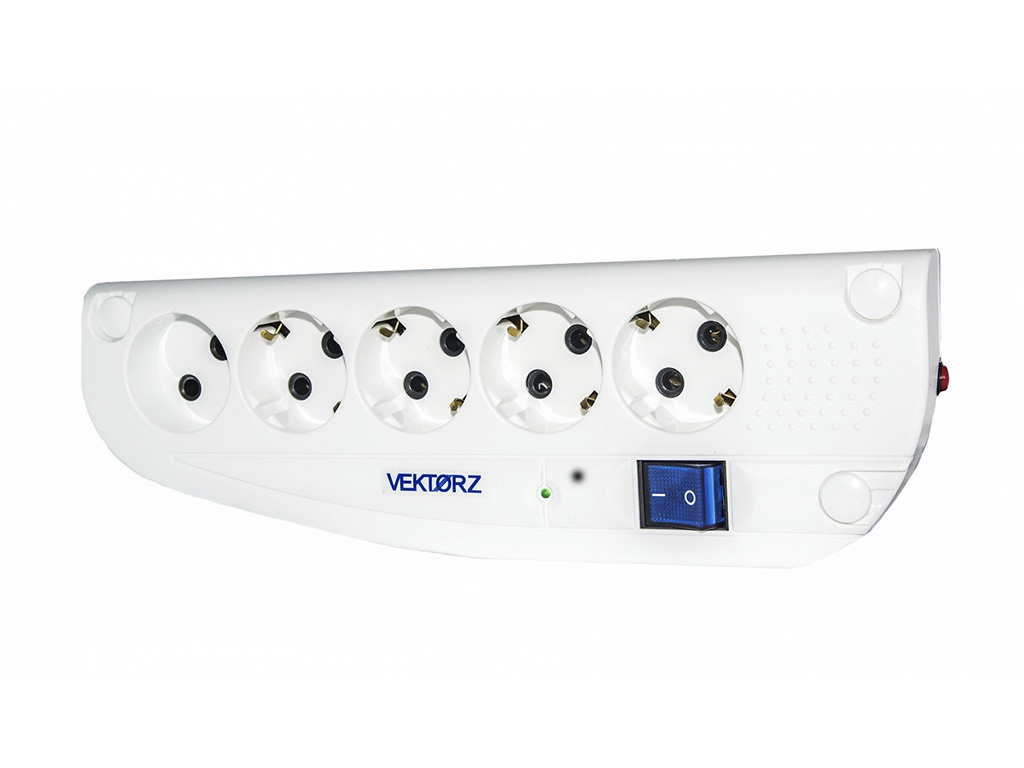 

Сетевой фильтр Vektor Z New 5 Sockets Light-Grey 3m 15795, 15795