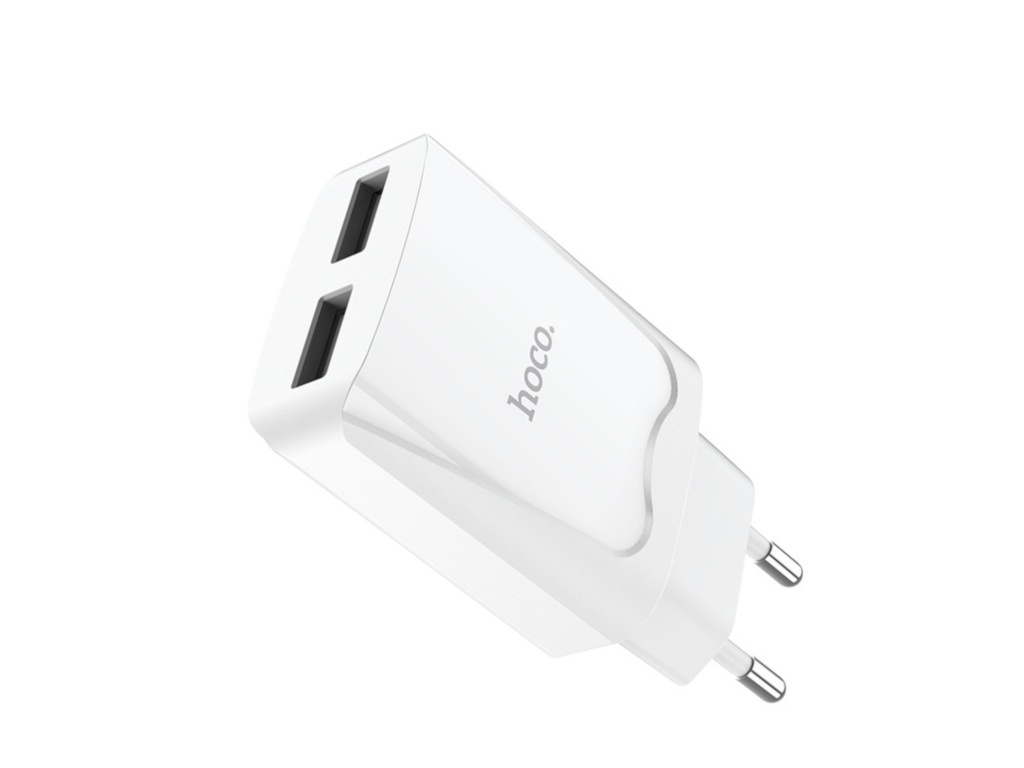 фото Зарядное устройство hoco c52a authority 2xusb 2.1a white