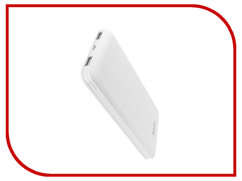 

Аккумулятор Hoco J26 Simple Energy 10000mAh White, J26
