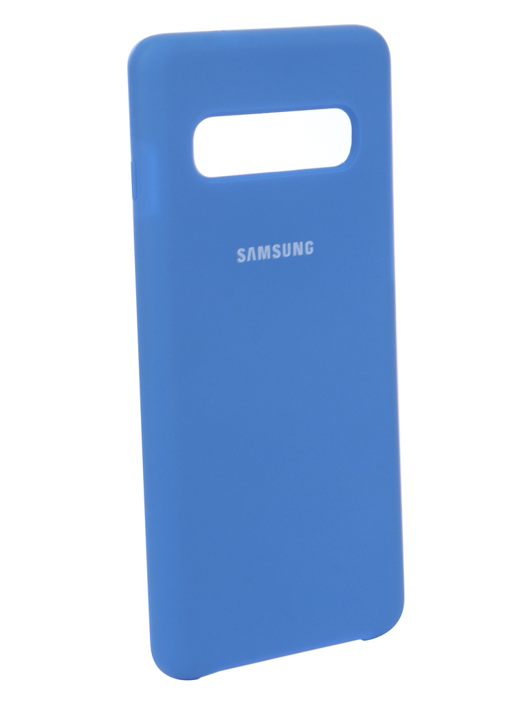 

Аксессуар Чехол Innovation для Samsung Galaxy S10 2019 Silicone Blue 14354, Samsung Galaxy S10