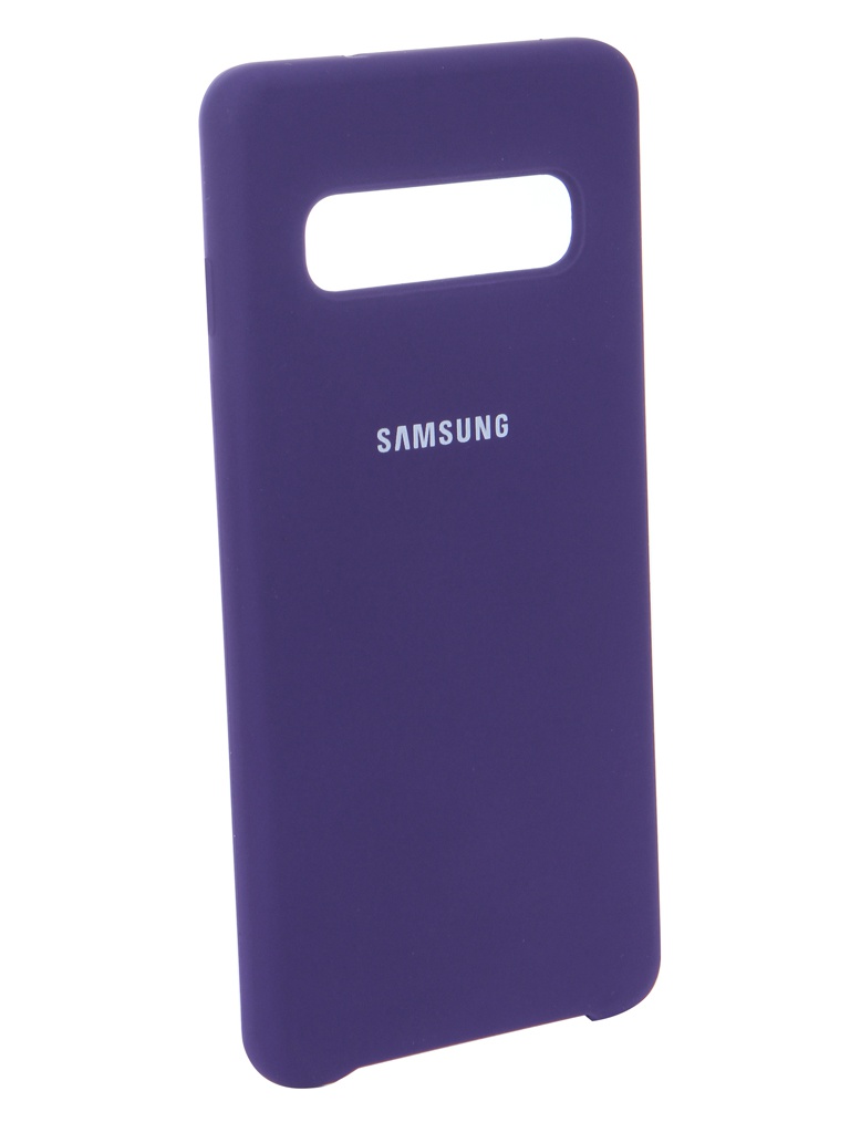 

Аксессуар Чехол Innovation для Samsung Galaxy S10 2019 Silicone Violet 14355, Samsung Galaxy S10