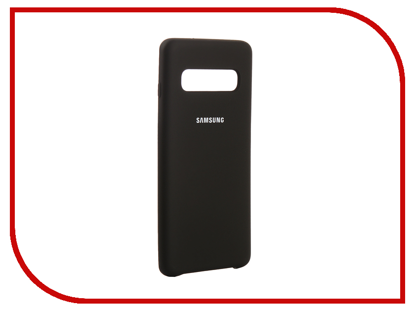 

Аксессуар Чехол для Samsung Galaxy S10 2019 Innovation Silicone Вlack 14351, Samsung Galaxy S10