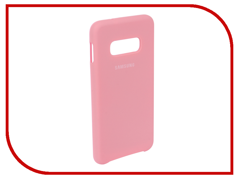 фото Аксессуар Чехол Innovation для Samsung Galaxy S10 Lite 2019 Silicone Pink 14359