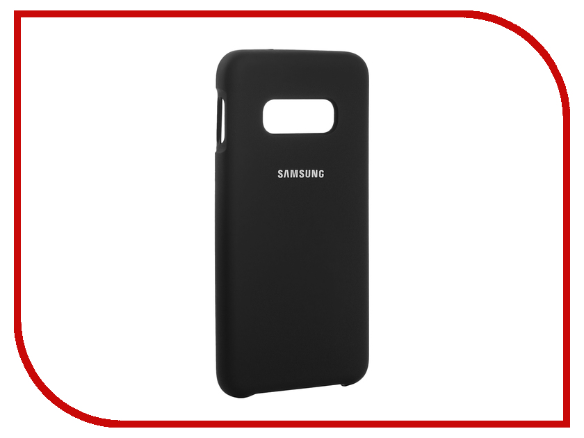 фото Аксессуар Чехол Innovation для Samsung Galaxy S10 Lite 2019 Silicone Black 14356