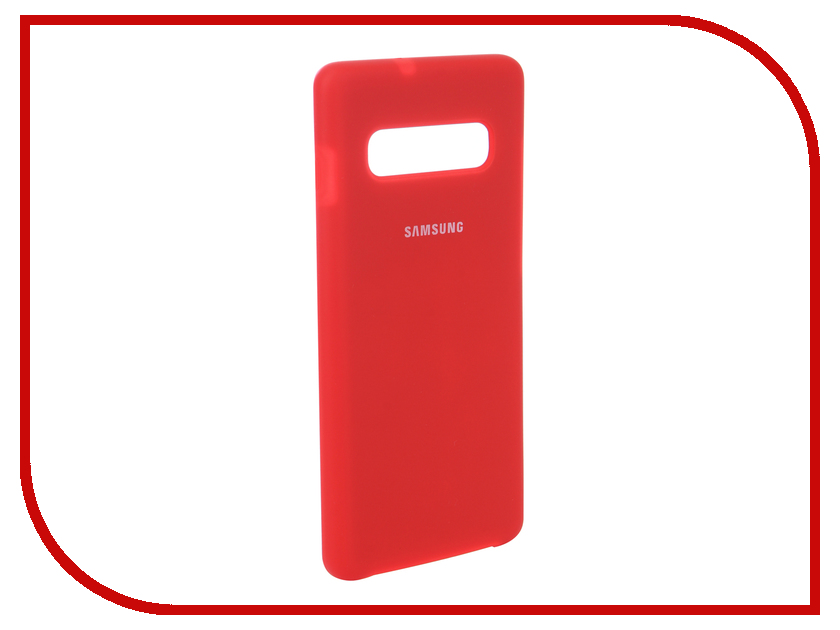 

Аксессуар Чехол Innovation для Samsung Galaxy S10 Plus 2019 Silicone Red 14364, Samsung Galaxy S10 Plus