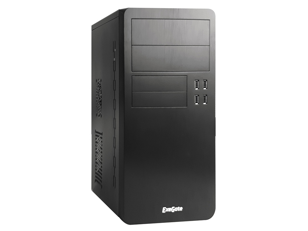

Корпус ExeGate SP-415UP 450W Black 277200, Minitower SP-415UP