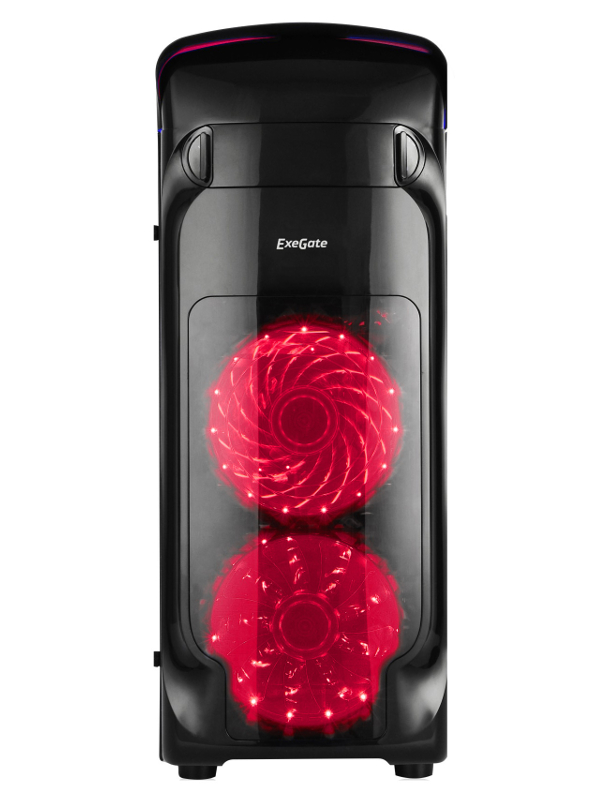 

Корпус ExeGate EVO-8206 600W Black 277206, Miditower EVO-8206