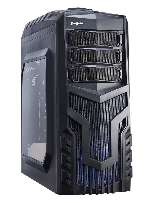 

Корпус ExeGate EVO-8203N 600W Black 277149, Miditower EVO-8203N