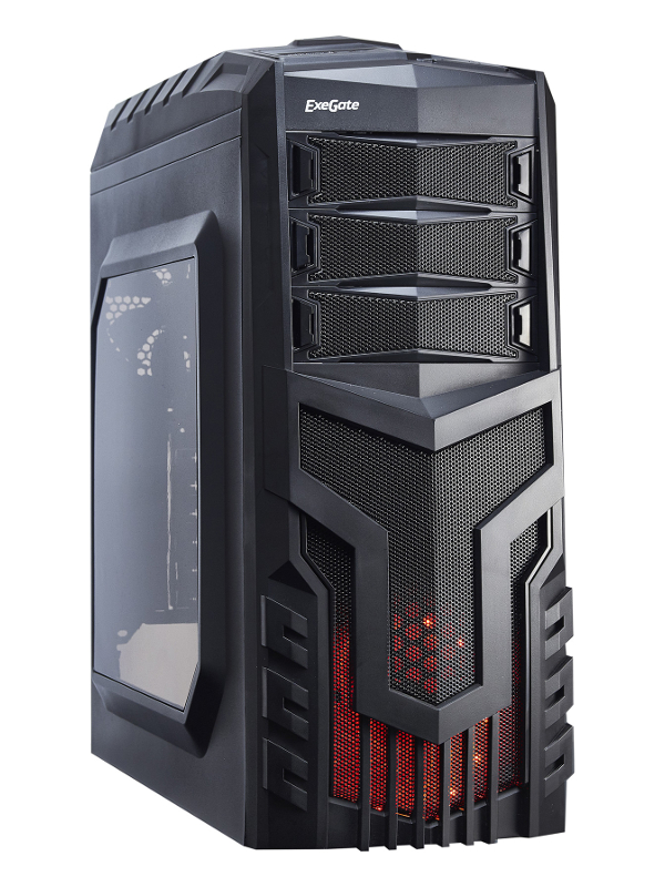 

Корпус ExeGate EVO-8204N 700W Black 277155, Miditower EVO-8204N