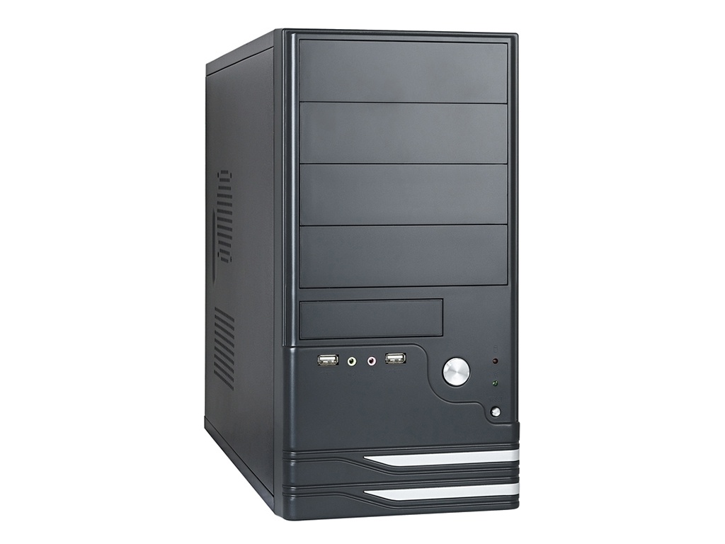 

Корпус ExeGate BAA-101U 350W Black 275917, Minitower BAA-101U