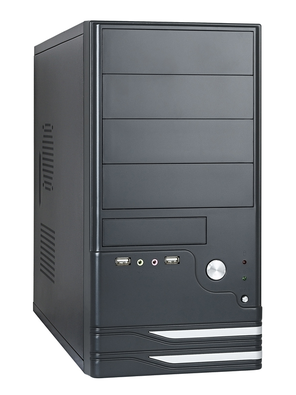 

Корпус ExeGate BAA-101U 450W Black 275921, Minitower BAA-101U
