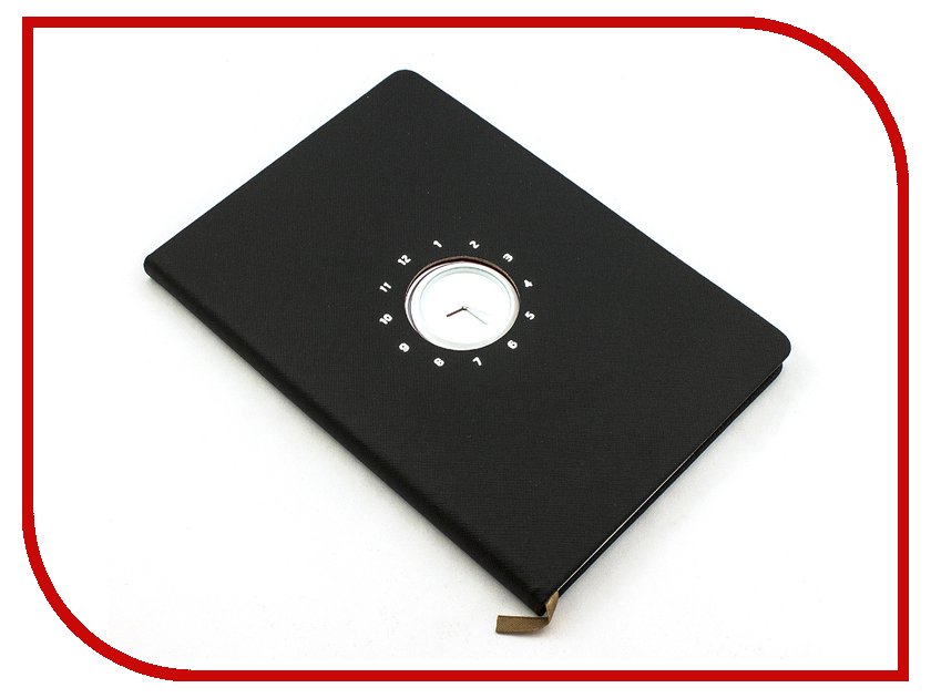 

Блокнот Эврика с часами А5 Black 99263, 99263