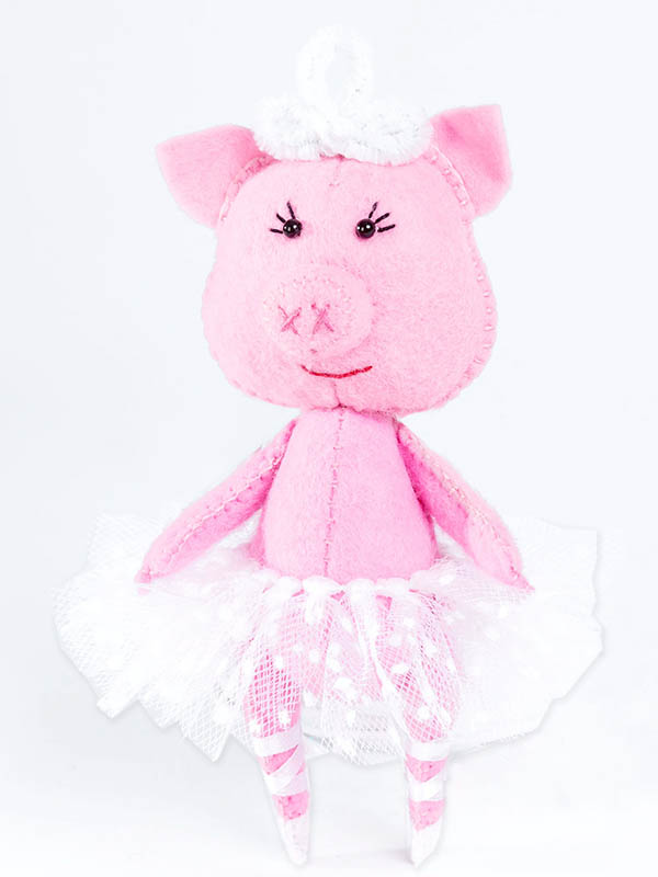 

Набор для творчества Перловка Свинка Балеринка ПФД-1064, Свинка Балеринка