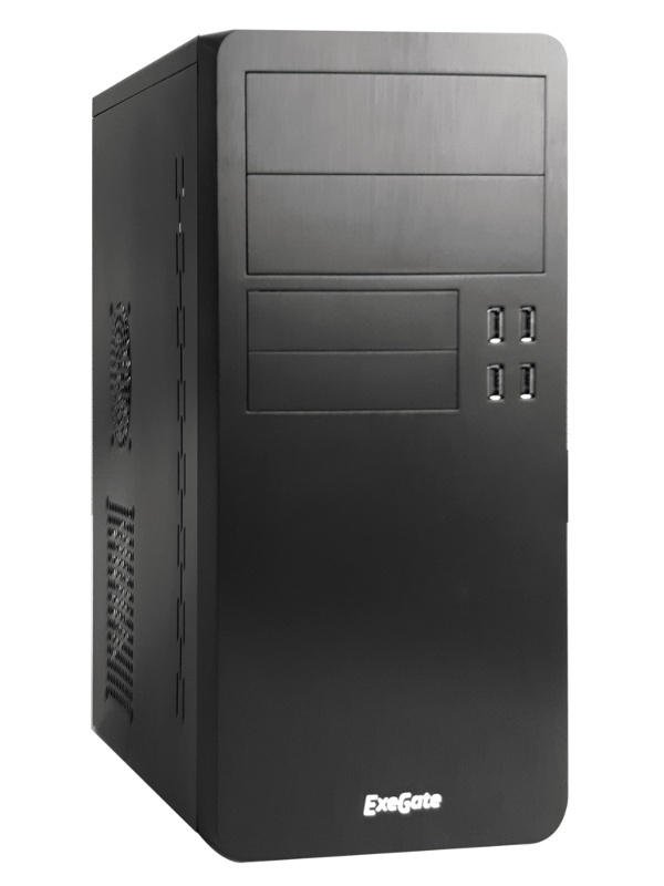 

Корпус ExeGate SP-415U 450W Black 277198, Minitower SP-415U