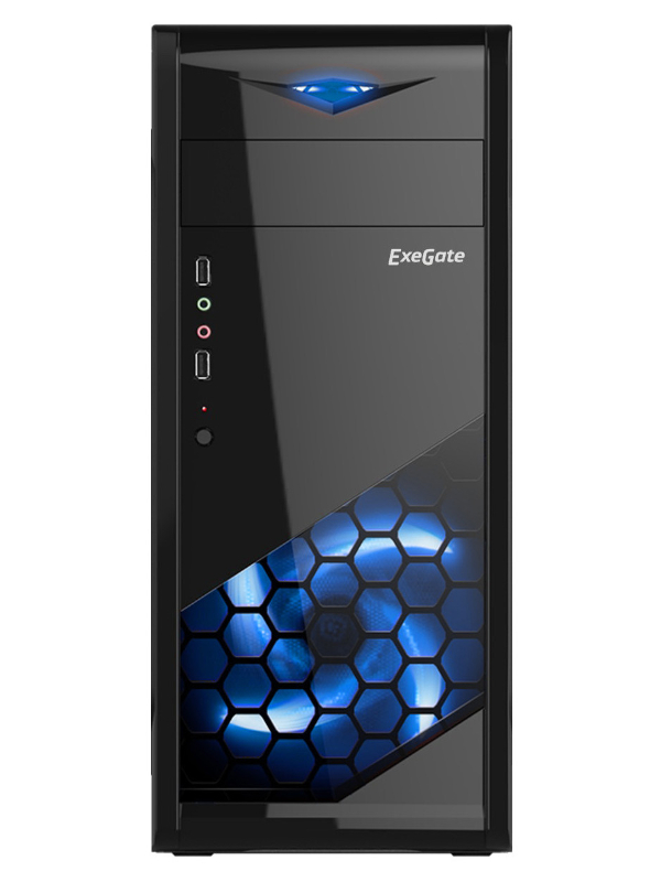 

Корпус ExeGate EVO-8205 600W Black 277204, Miditower EVO-8205