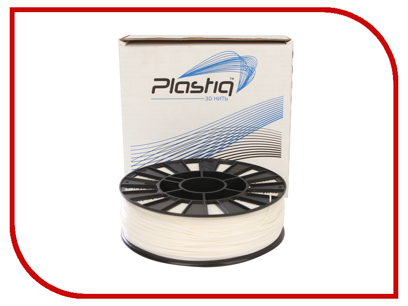 

Аксессуар Plastiq PLA-пластик 1.75mm 900гр White