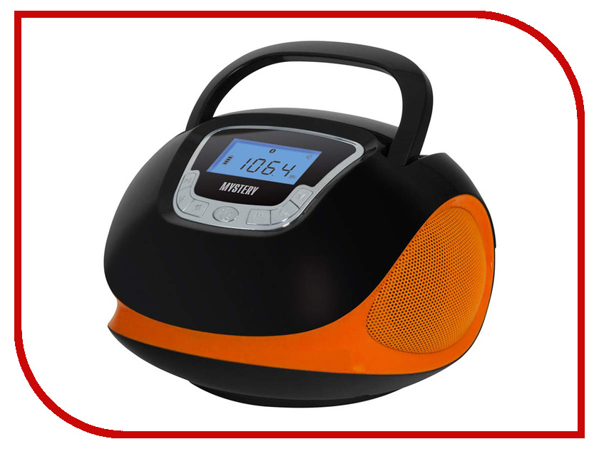 

Магнитола Mystery BM-6002UB Black-Orange, BM-6002UB