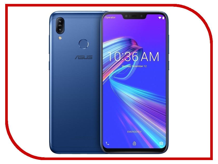 

Сотовый телефон ASUS ZenFone Max M2 ZB633KL 64Gb Blue, ZenFone Max M2 ZB633KL