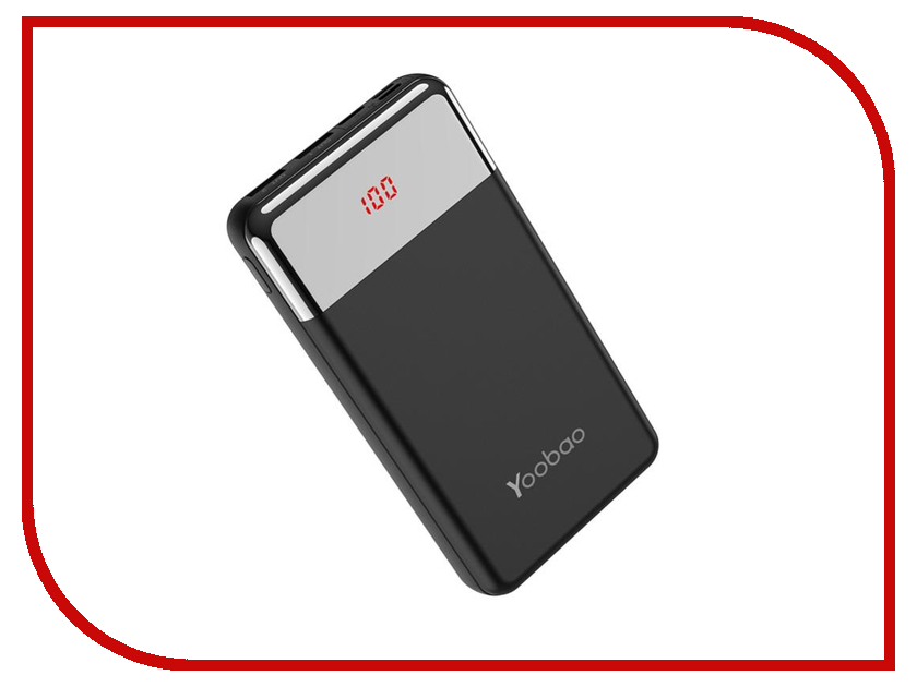 

Аккумулятор Yoobao Power Bank 20W 20000mAh Black, 20W