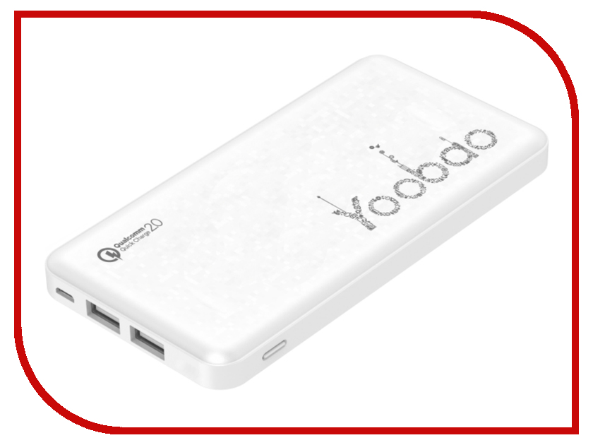 

Аккумулятор Yoobao Power Bank PL12QC 12000mAh White, PL12QC